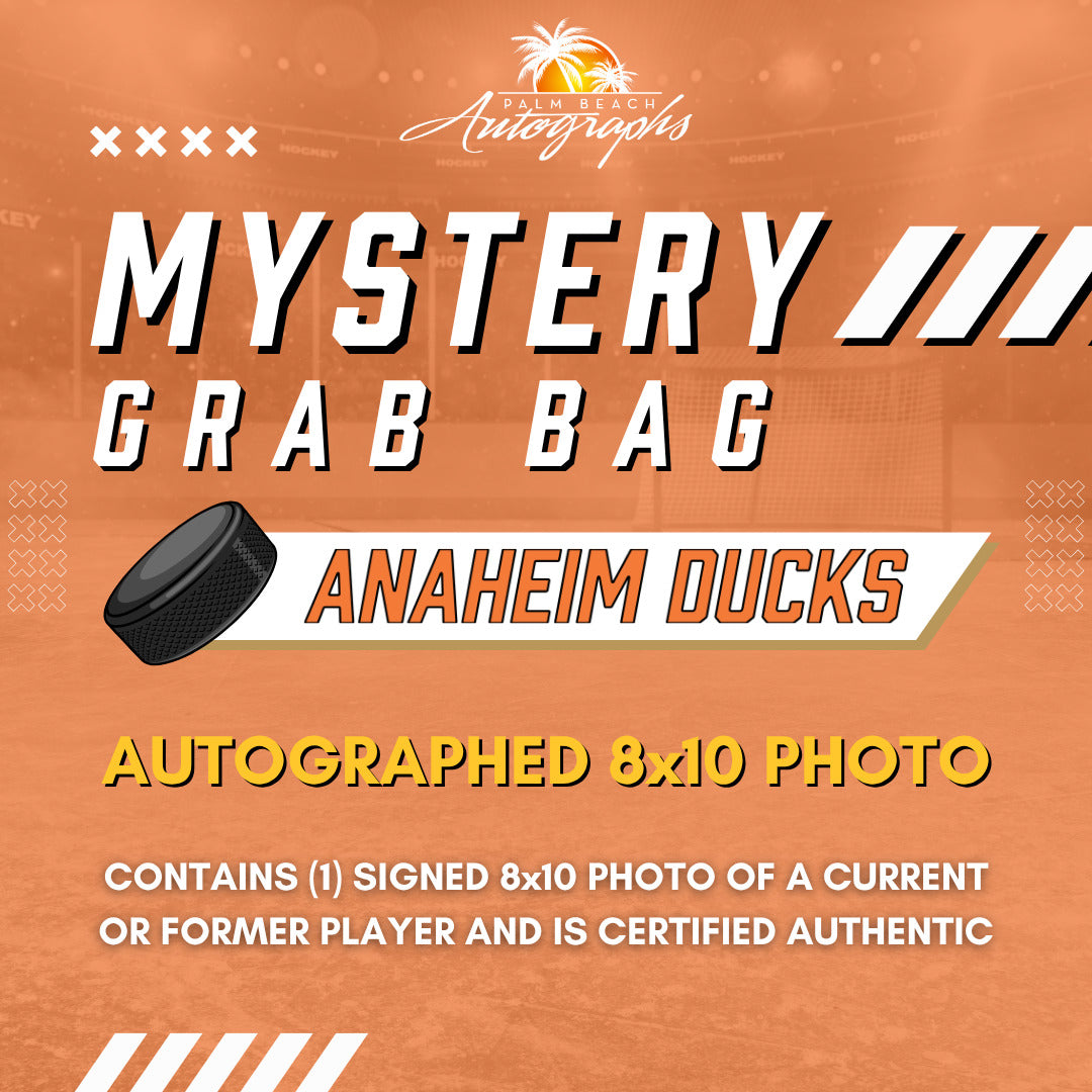 Mystery Grab Bag - Anaheim Ducks Player Autographed 8x10 Photo