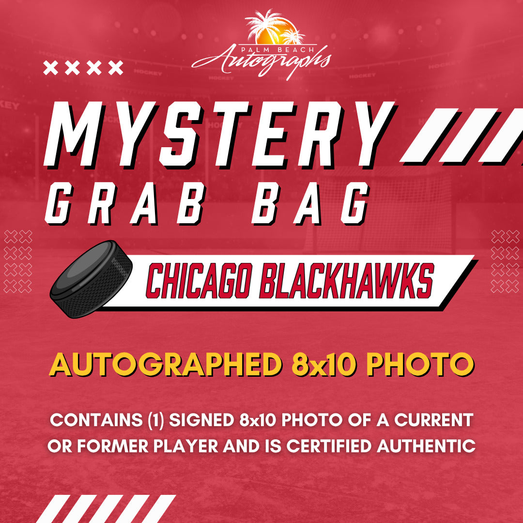 Mystery Grab Bag - Chicago Blackhawks Player Autographed 8x10 Photo
