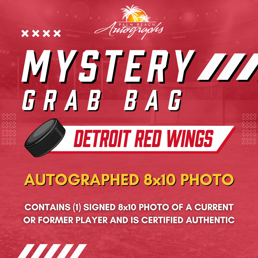 Mystery Grab Bag - Detroit Red Wings NHL 8x10 Autographed Photo