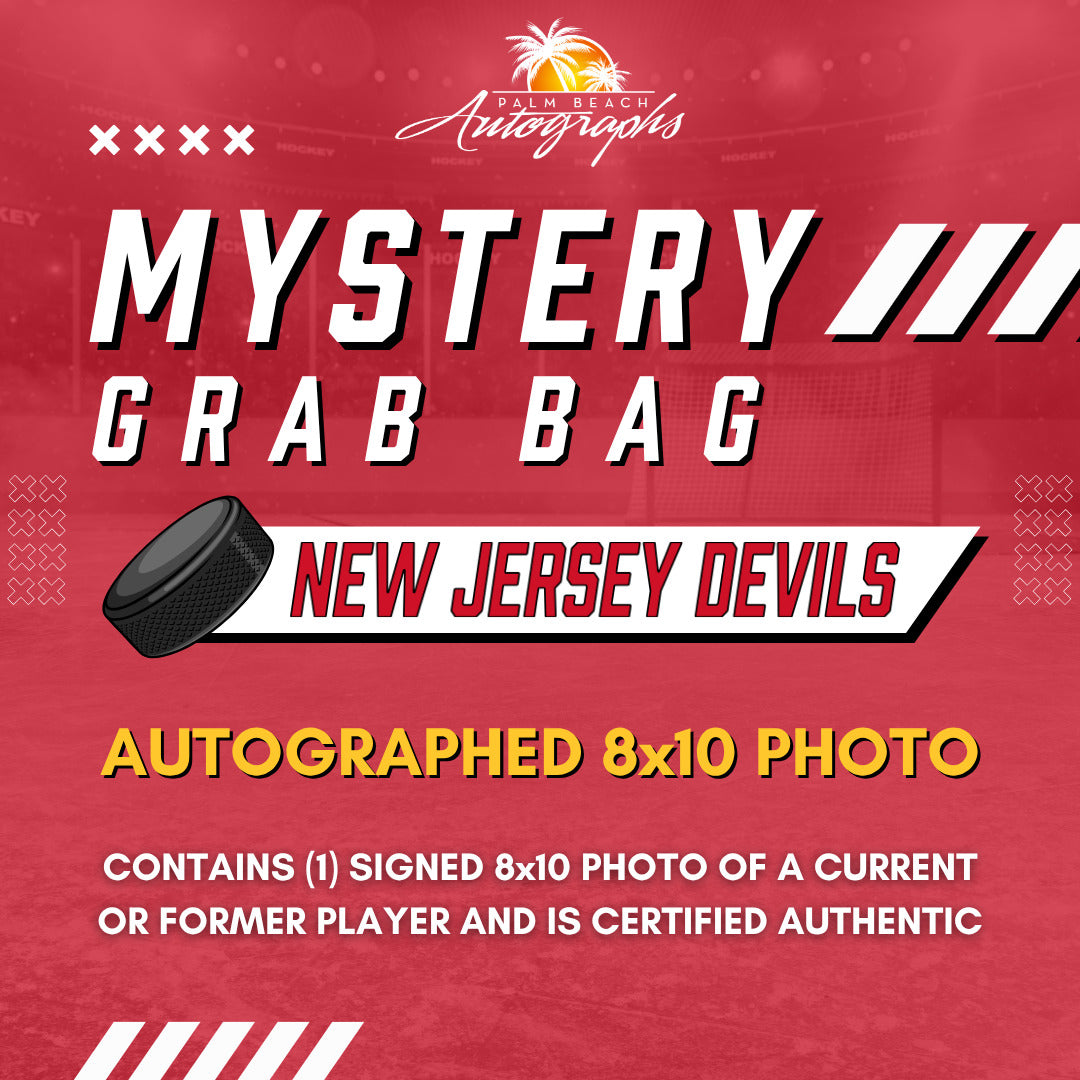 Mystery Grab Bag - New Jersey Devils NHL 8x10 Autographed Photo