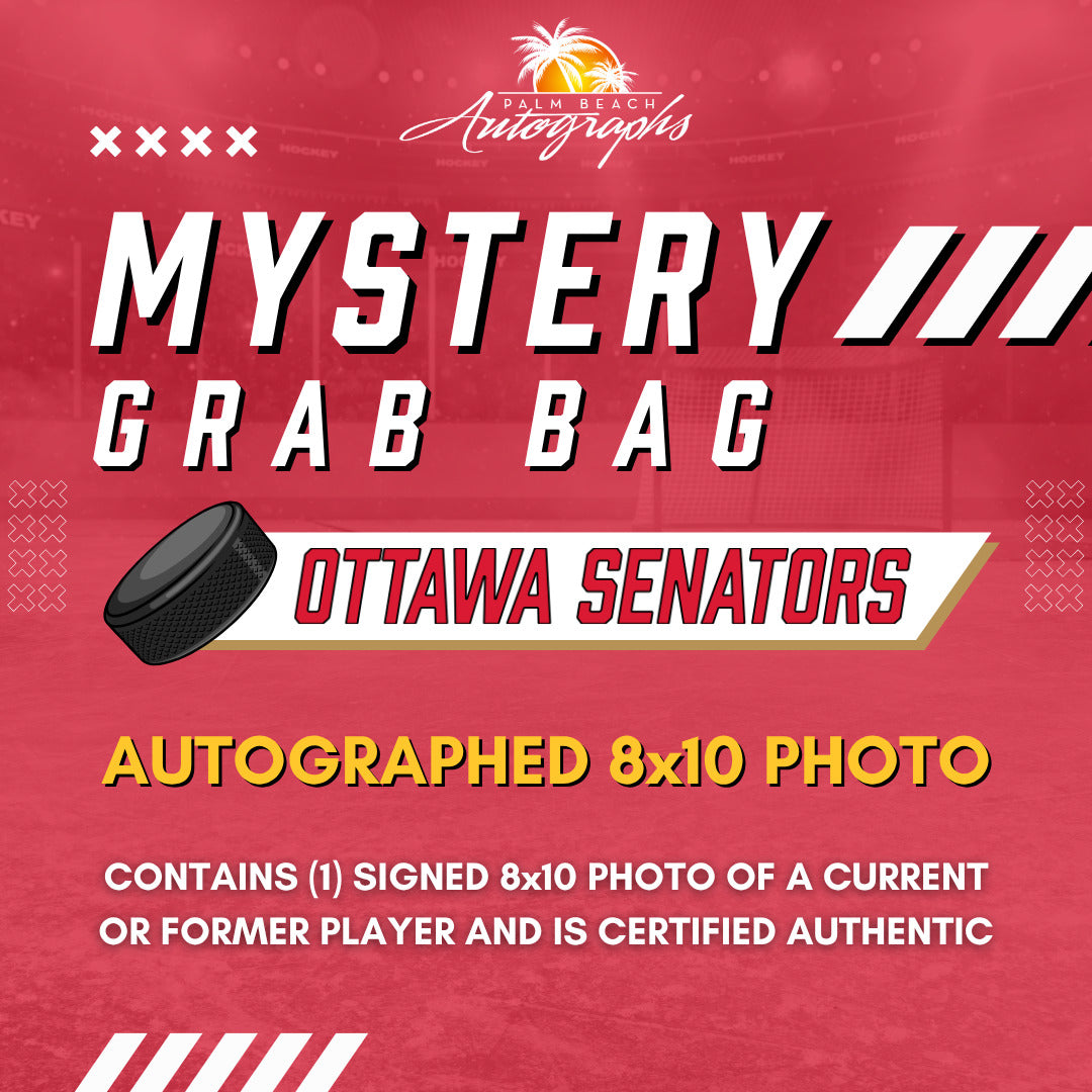 Mystery Grab Bag - Ottawa Senators Player Autographed 8x10 Photo