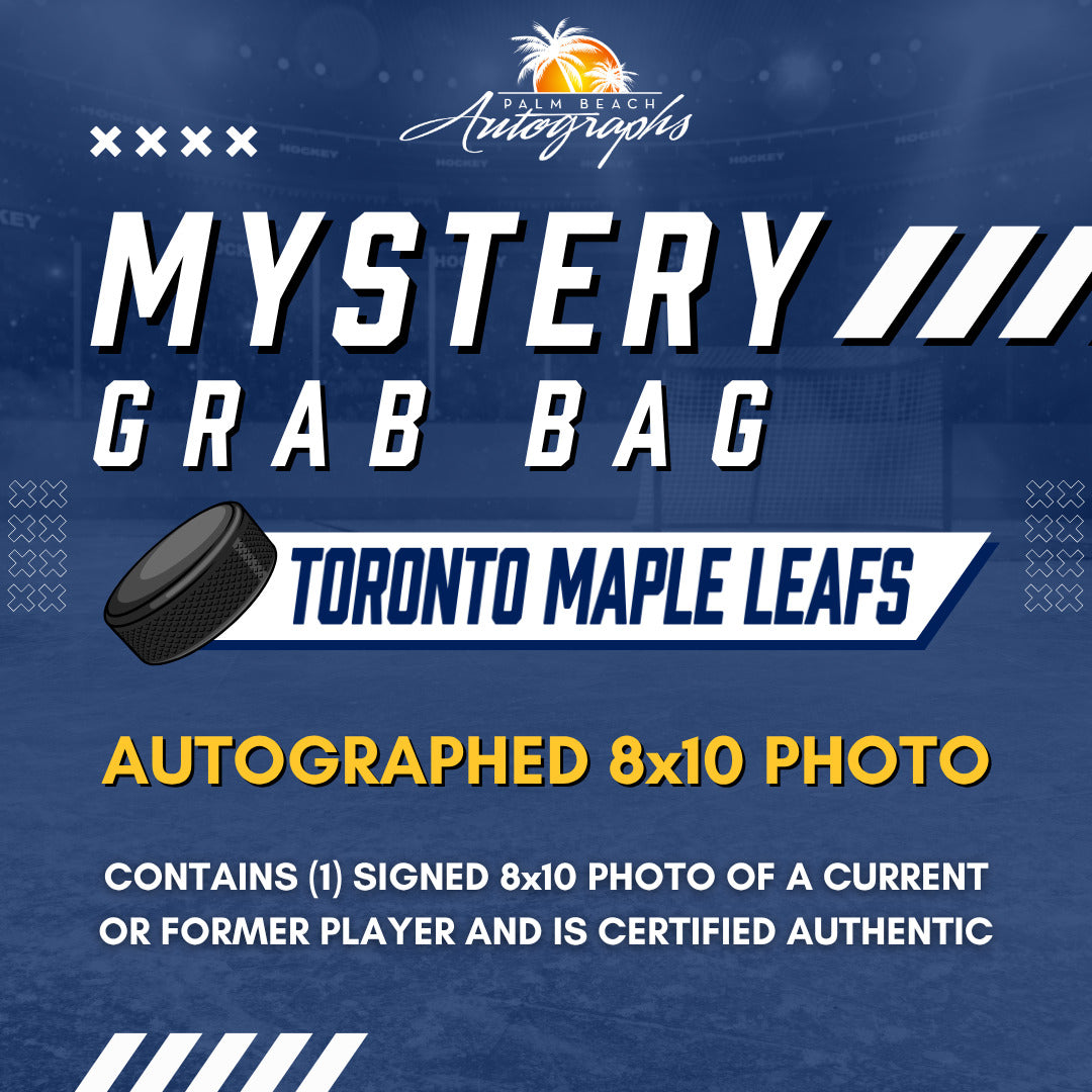 Mystery Grab Bag - Toronto Maple Leafs Player Autographed 8x10 Photo