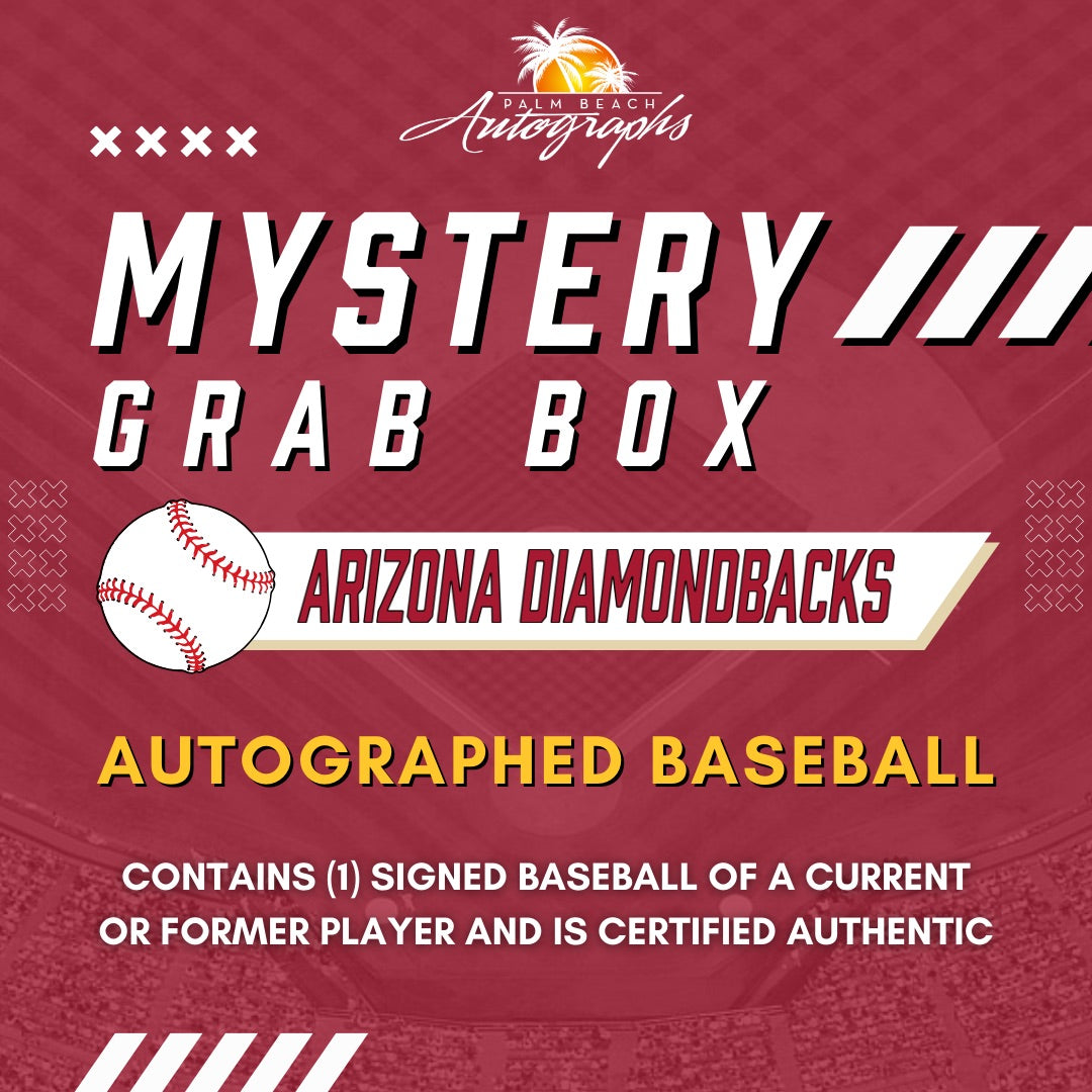 Mystery Grab Box - Arizona Diamondbacks MLB Baseball Autographed Ball