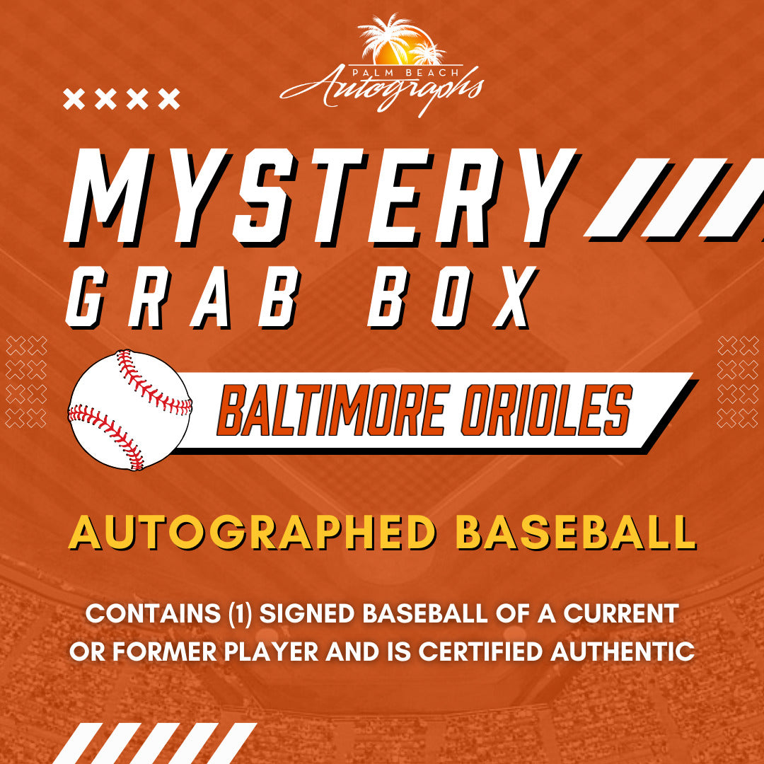Mystery Grab Box - Baltimore Orioles MLB Autographed Baseball