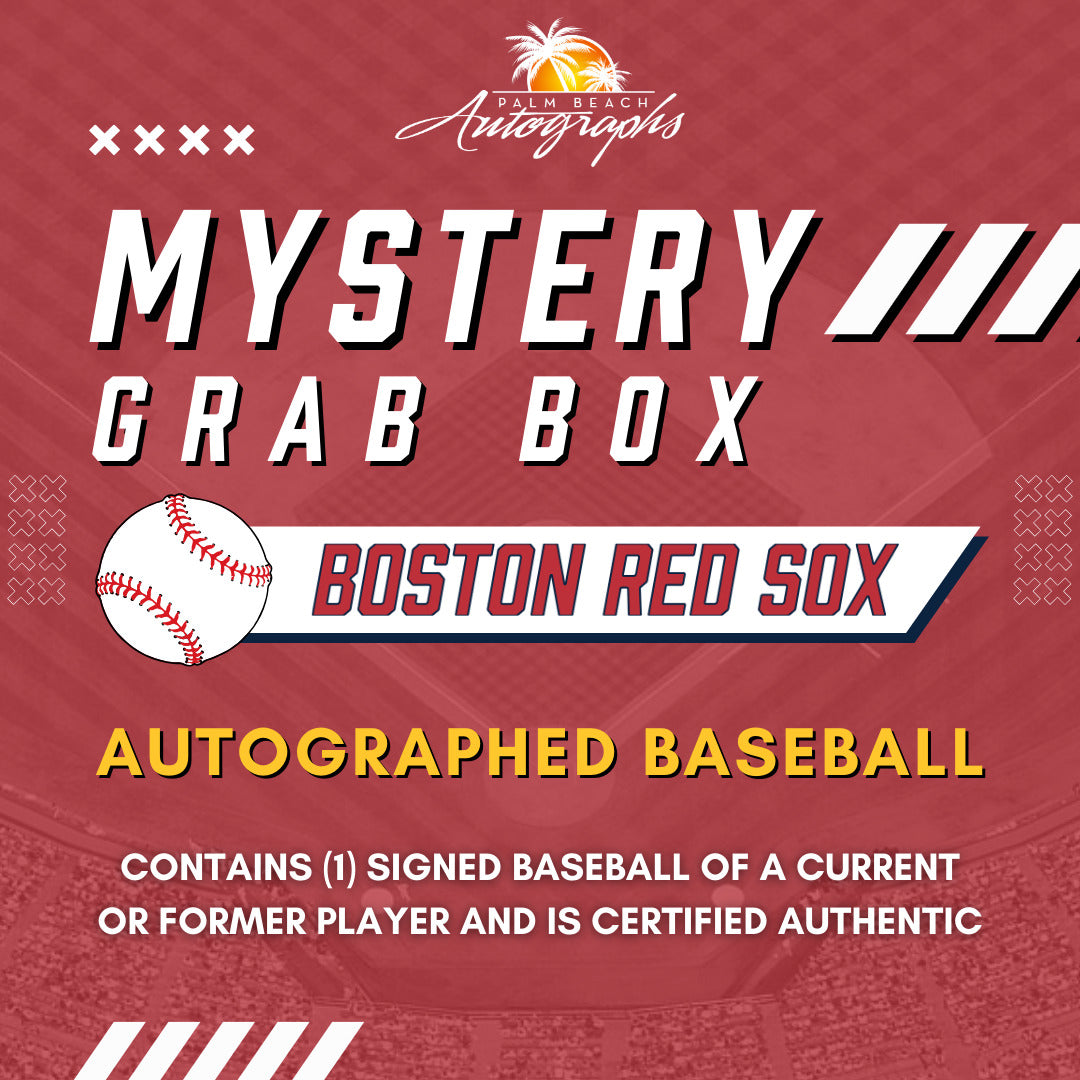 Mystery Grab Box - Boston Red Sox MLB Autographed Baseball