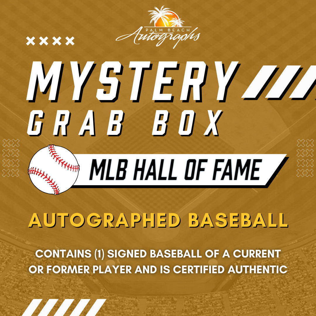 Mystery Grab Box - MLB Autographed Baseball - Only Hall of Famers