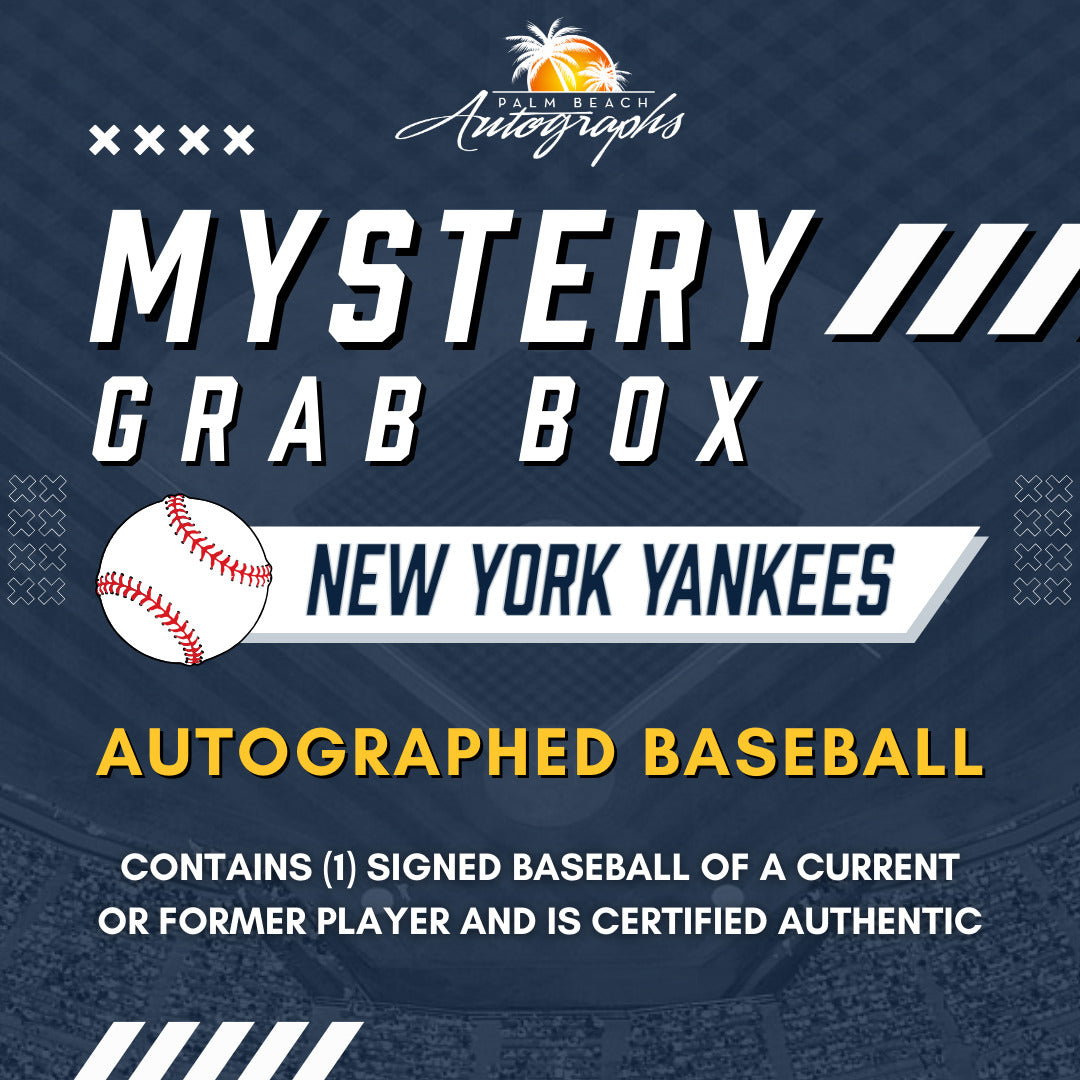 Mystery Grab Box - New York Yankees MLB Autographed Baseball