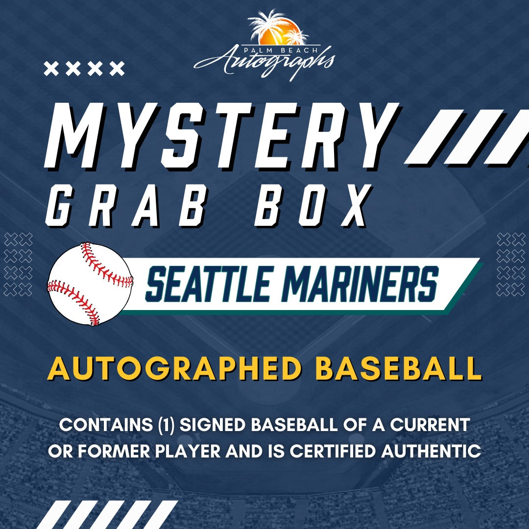 Mystery Grab Box - Seattle Mariners MLB Baseball Autographed Ball