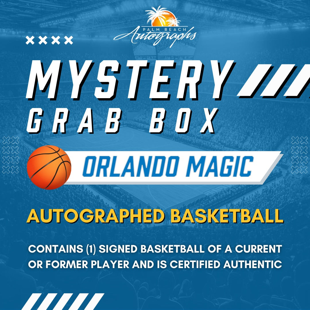 Mystery Grab Box - Orlando Magic NBA Basketball Autographed Ball