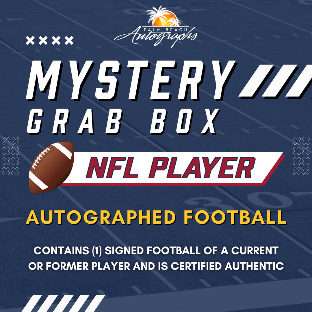 Mystery Grab Box - NFL Football Autographed Ball