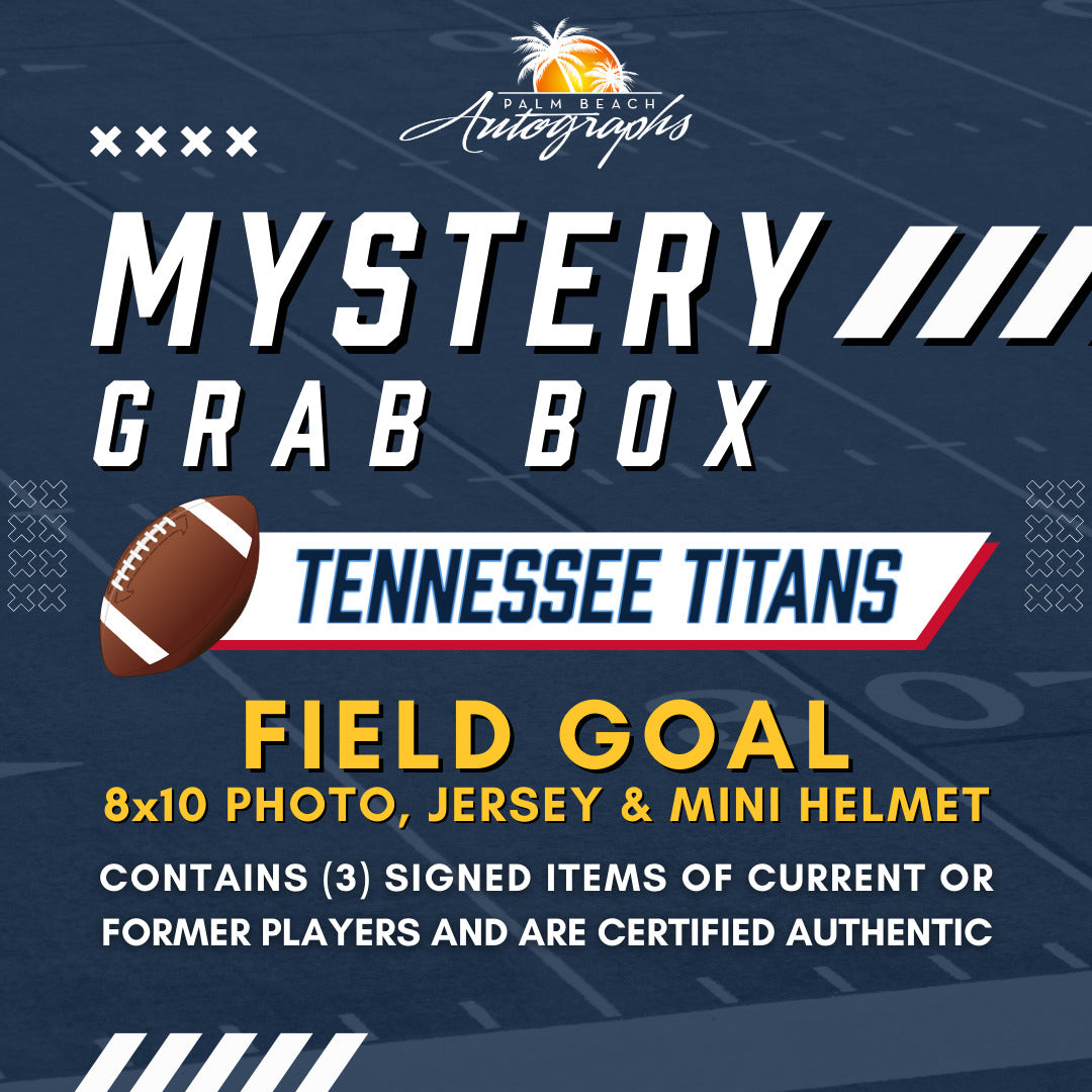 Mystery Grab Box - Tennessee Titans NFL Autographed Field Goal