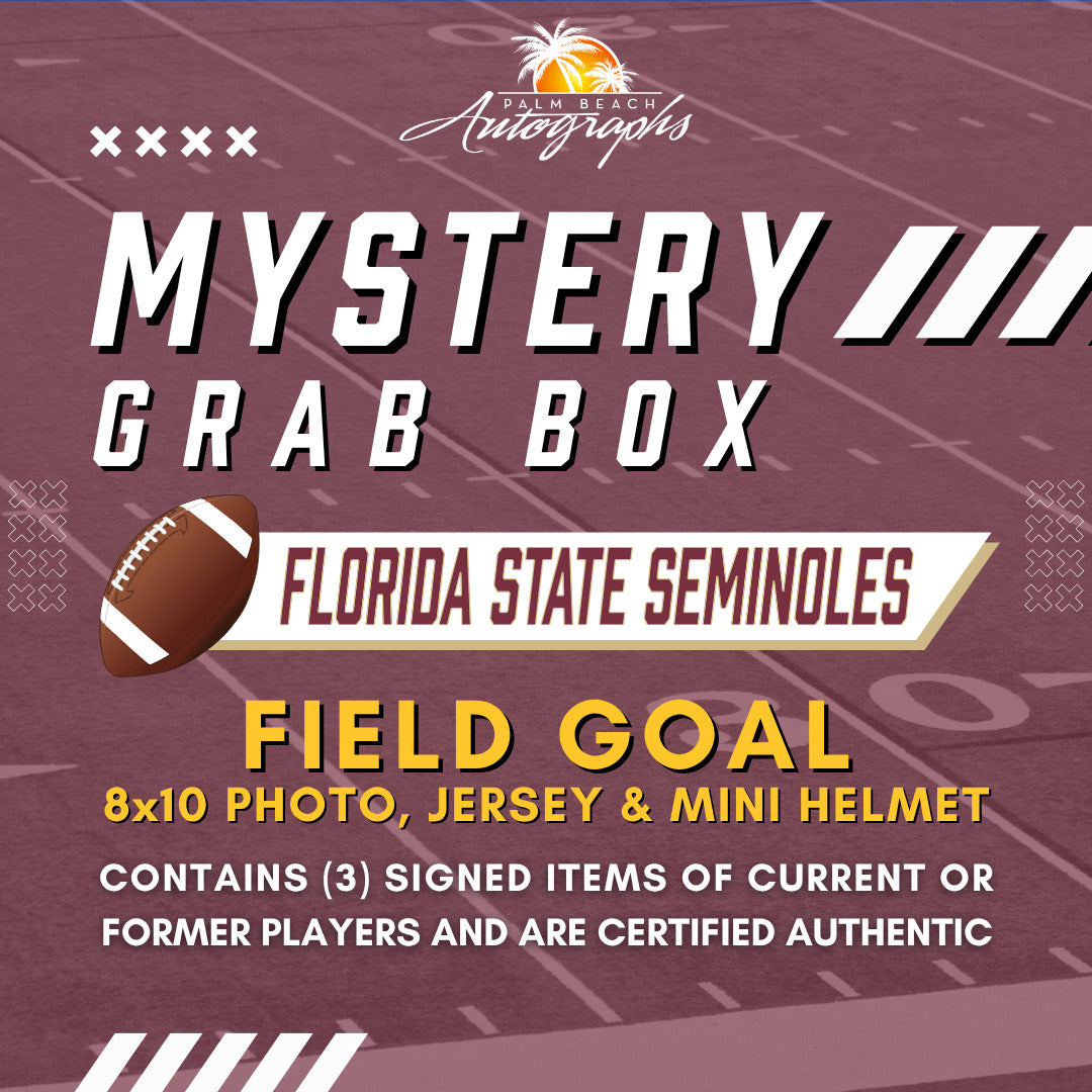 Mystery Grab Box - Florida State Seminoles NCAA Autographed Field Goal