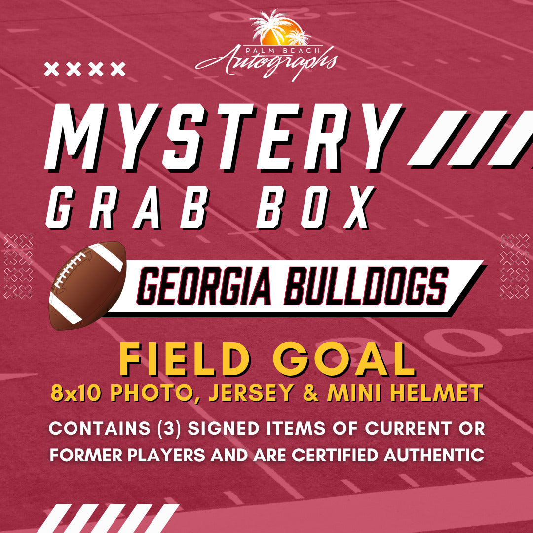 Mystery Grab Box - Georgia Bulldogs NCAA Autographed Field Goal