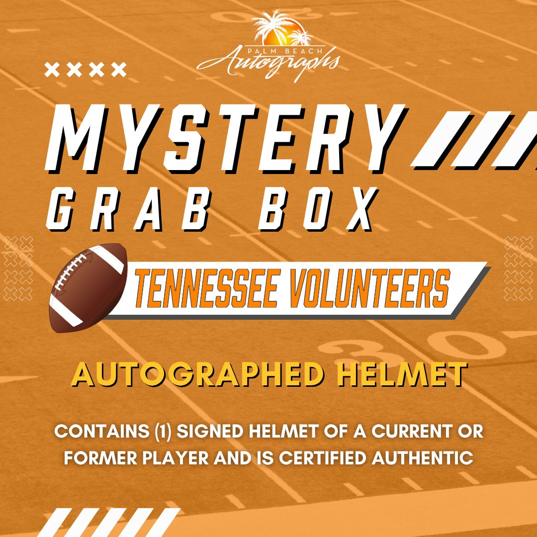 Mystery Grab Box - Tennessee Volunteers NCAA Football Autographed Full Size Helmet