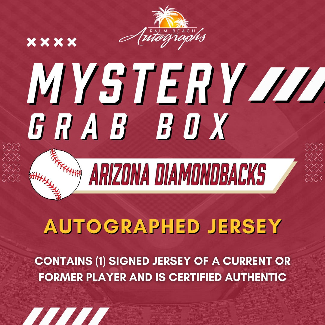 Mystery Grab Box - Arizona Diamondbacks MLB Baseball Autographed Jersey