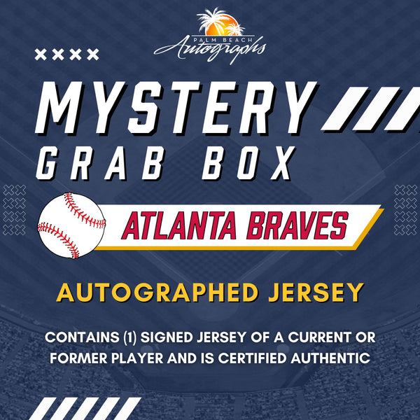 Mystery Grab Box - Atlanta Braves MLB Autographed Jersey – Palm