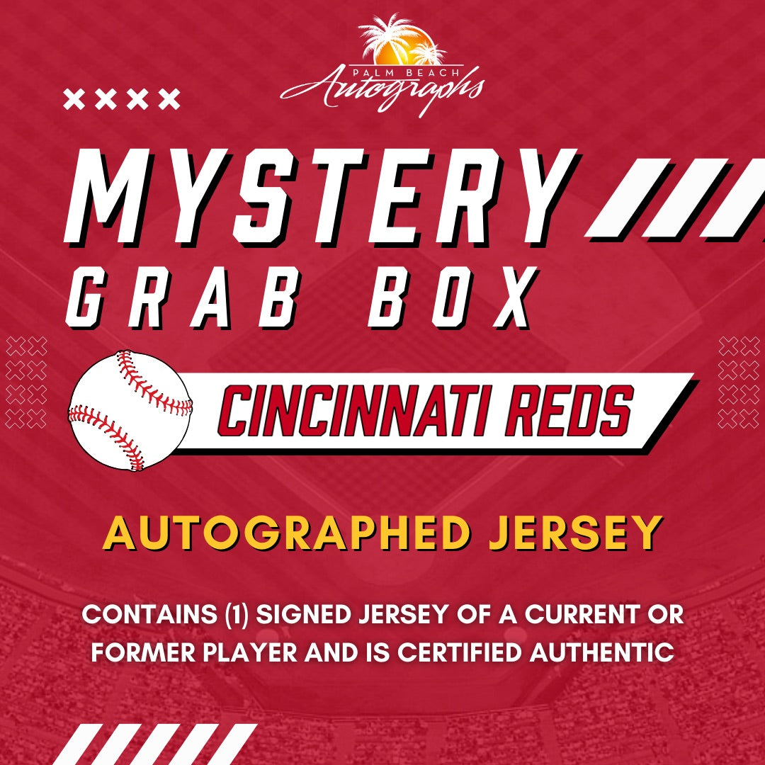 Mystery Grab Box - Cincinnati Reds MLB Baseball Autographed Jersey