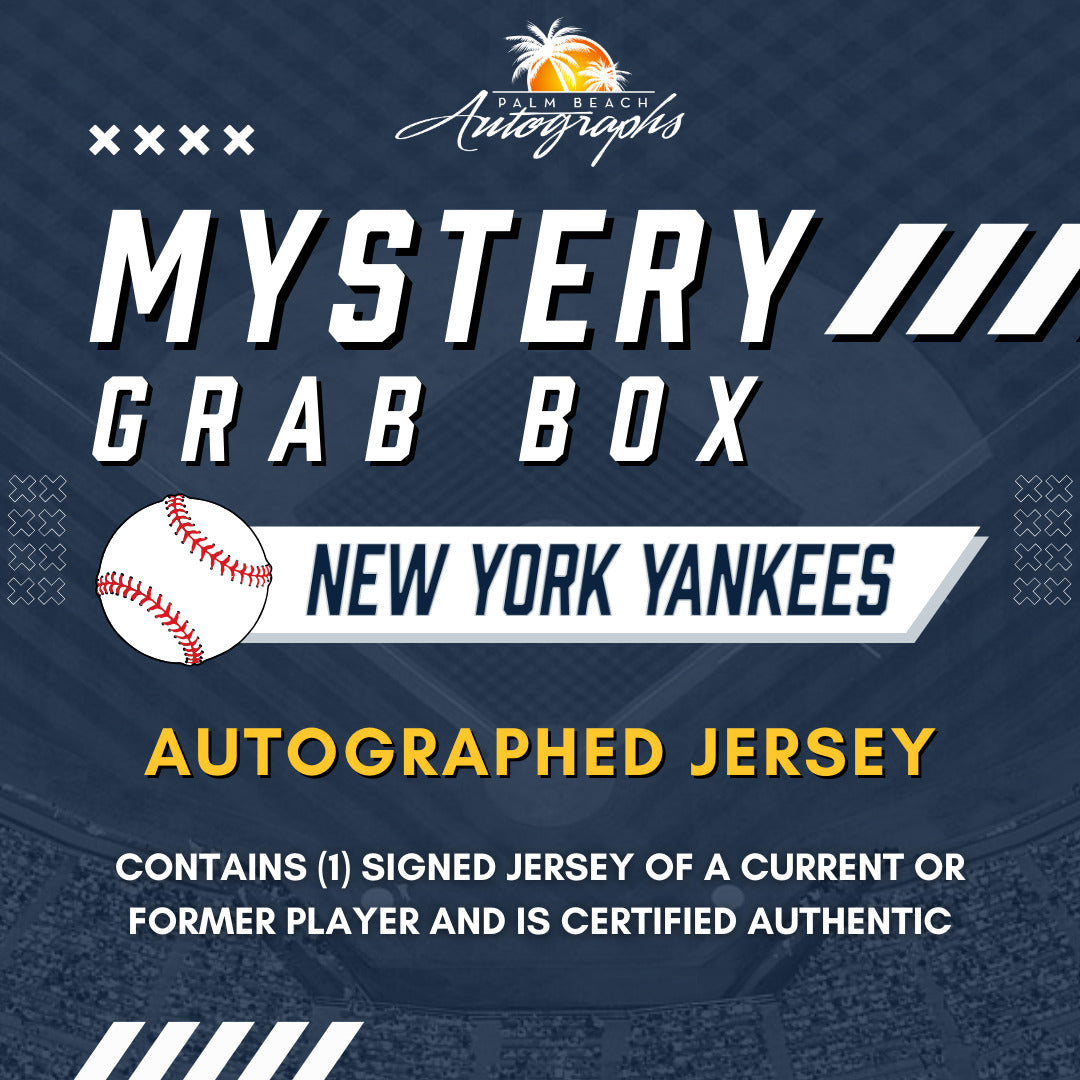 Mystery Grab Box - New York Yankees MLB Autographed Jersey