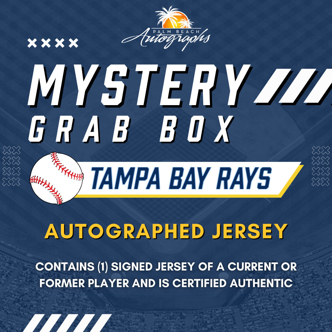 Mystery Grab Box - Tampa Bay Rays MLB Autographed Jersey