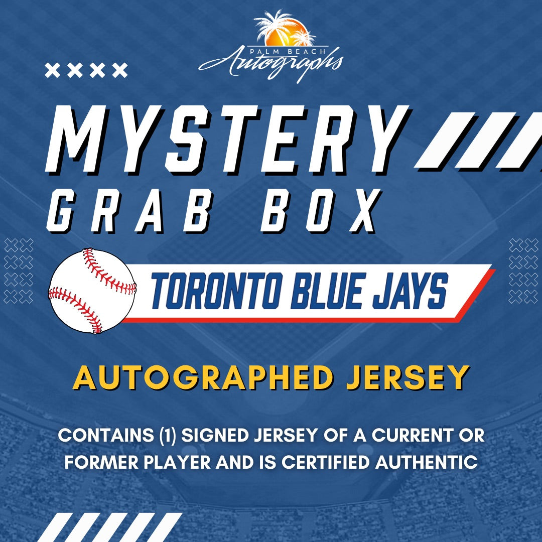 Mystery Grab Box - Toronto Blue Jays MLB Baseball Autographed Jersey
