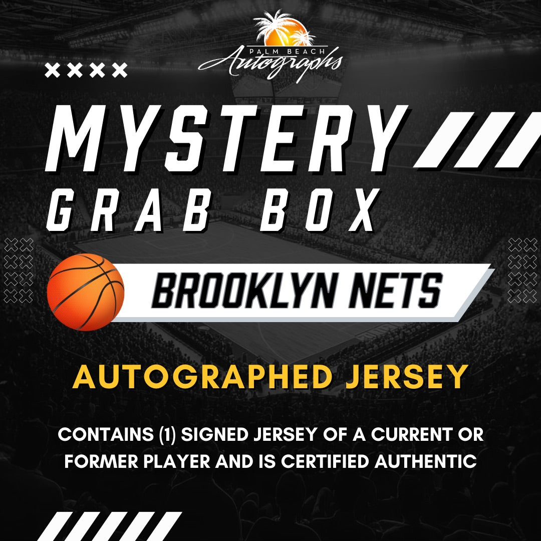 Mystery Grab Box - Brooklyn Nets NBA Basketball Autographed Jersey