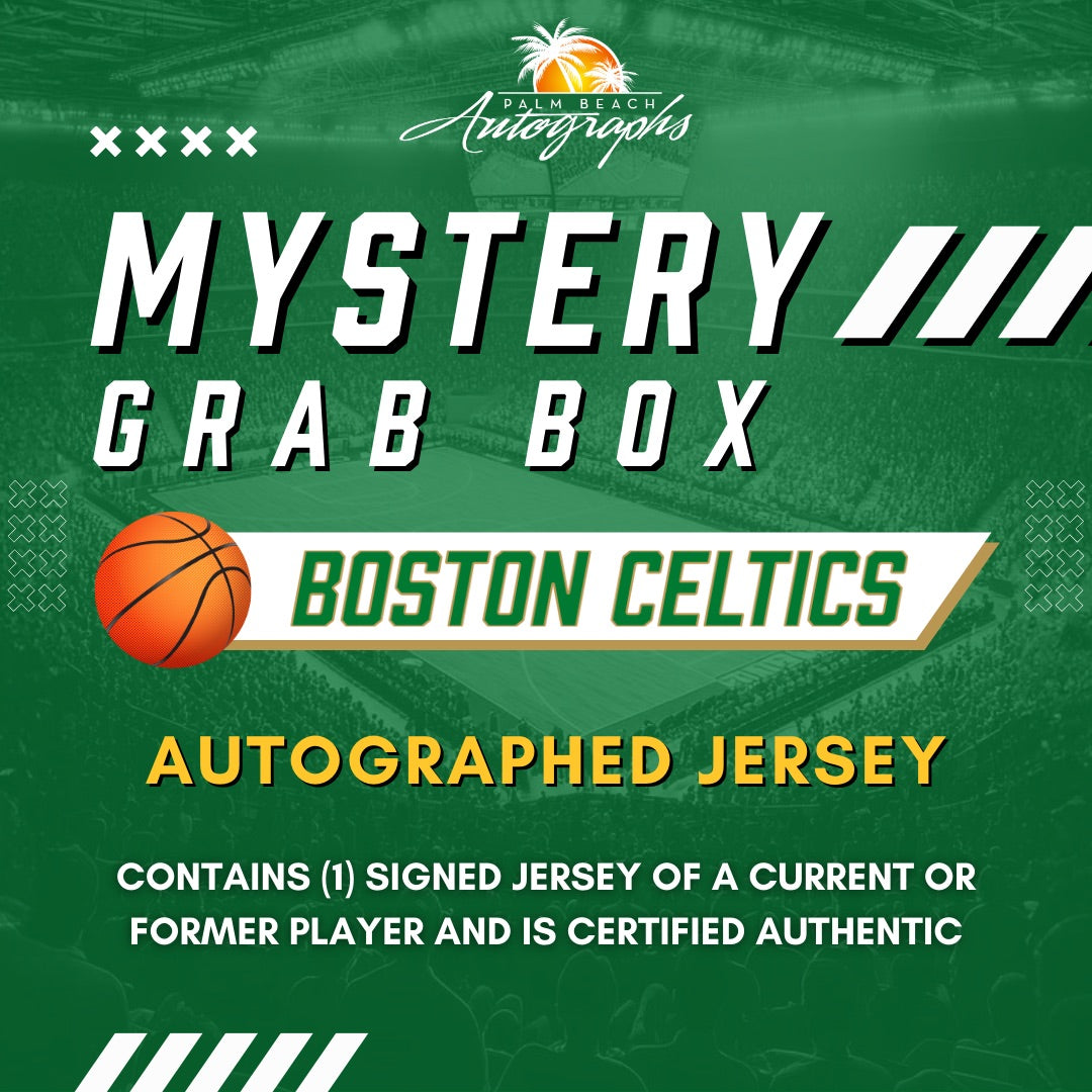 Mystery Grab Box - Boston Celtics NBA Basketball Autographed Jersey