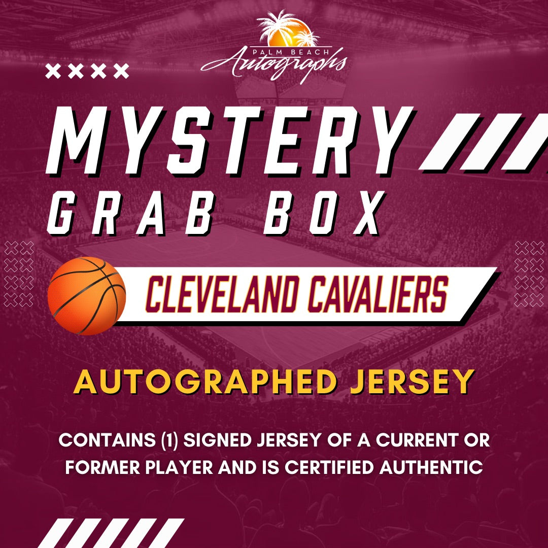 Mystery Grab Box - Cleveland Cavaliers NBA Basketball Autographed Jersey