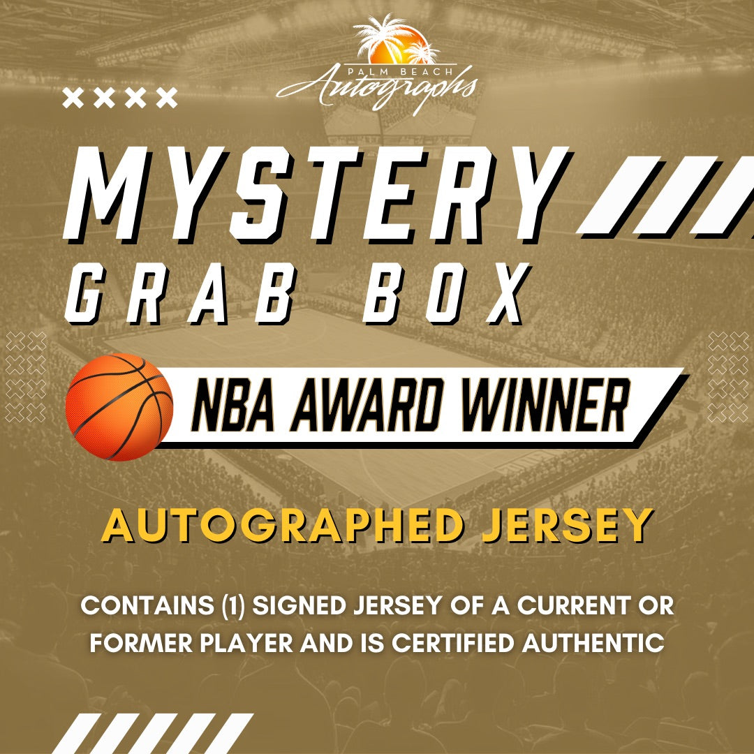 Mystery Grab Box - NBA Basketball Autographed Jersey - All-Star or Other Major Awards Only