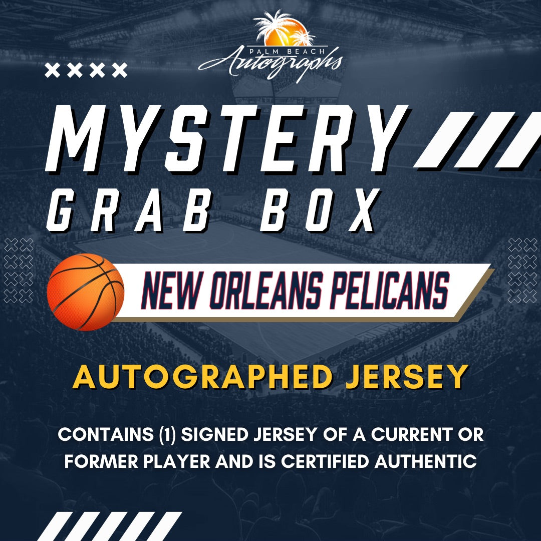 Mystery Grab Box - New Orleans Pelicans NBA Basketball Autographed Jersey