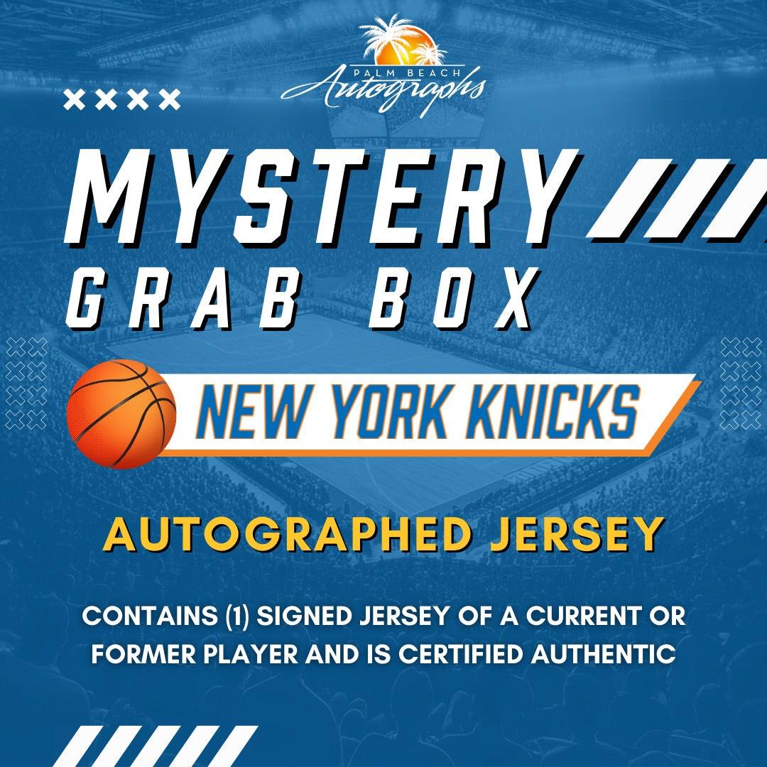 Mystery Grab Box - New York Knicks NBA Basketball Autographed Jersey