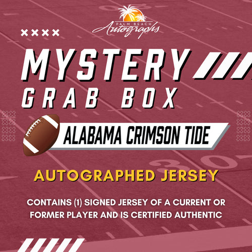 Mystery Grab Box - University of Alabama Crimson Tide NCAA Autographed Jersey