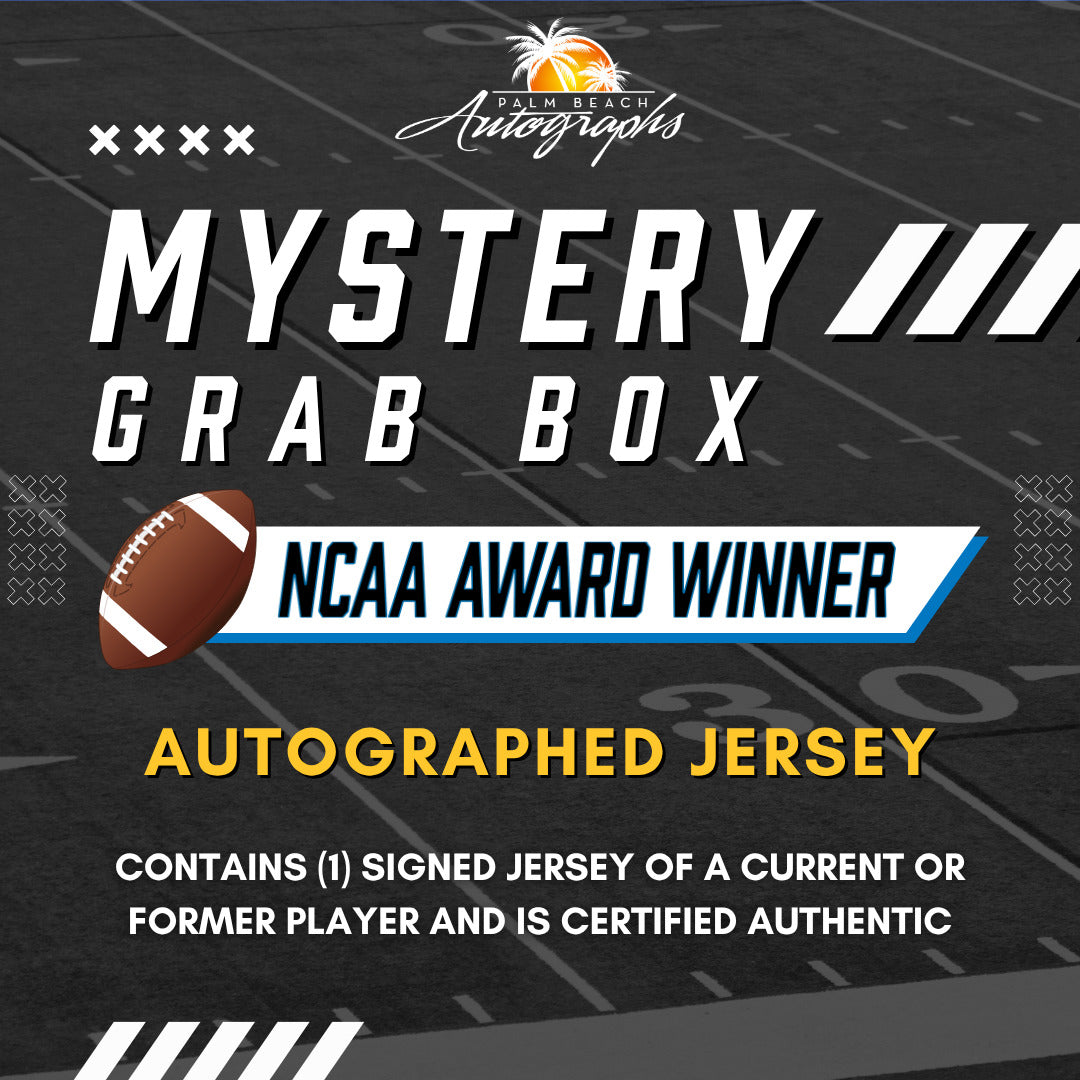 Mystery Grab Box - NCAA Autographed Jersey - Only All Americans, College HOF, Award Winners