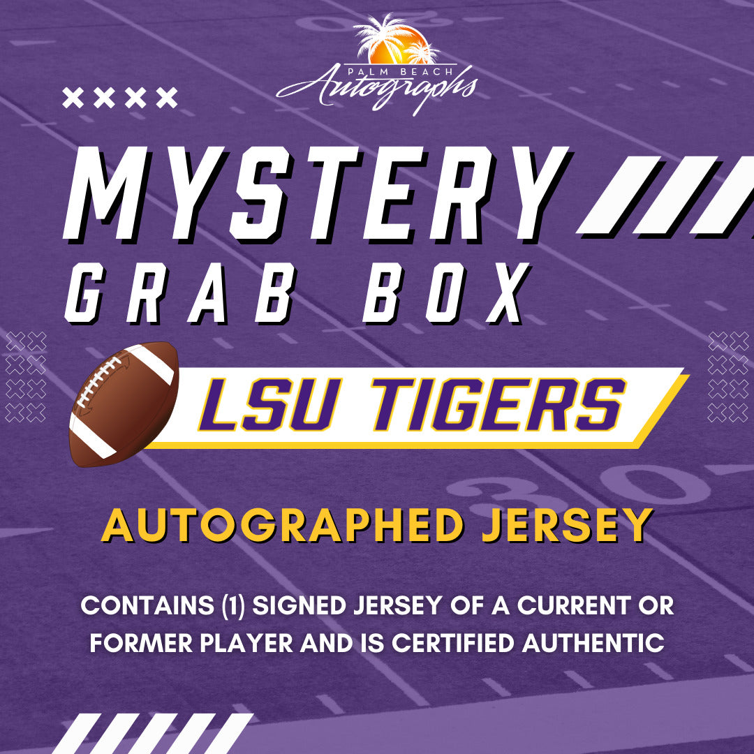 Mystery Grab Box - Louisiana State University LSU Tigers NCAA Autographed Jersey