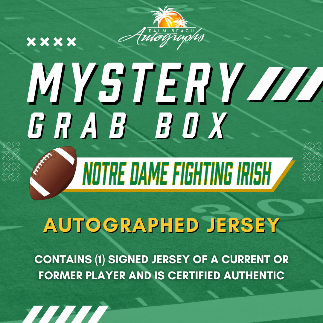 Mystery Grab Box - Notre Dame Fighting Irish NCAA Autographed Jersey