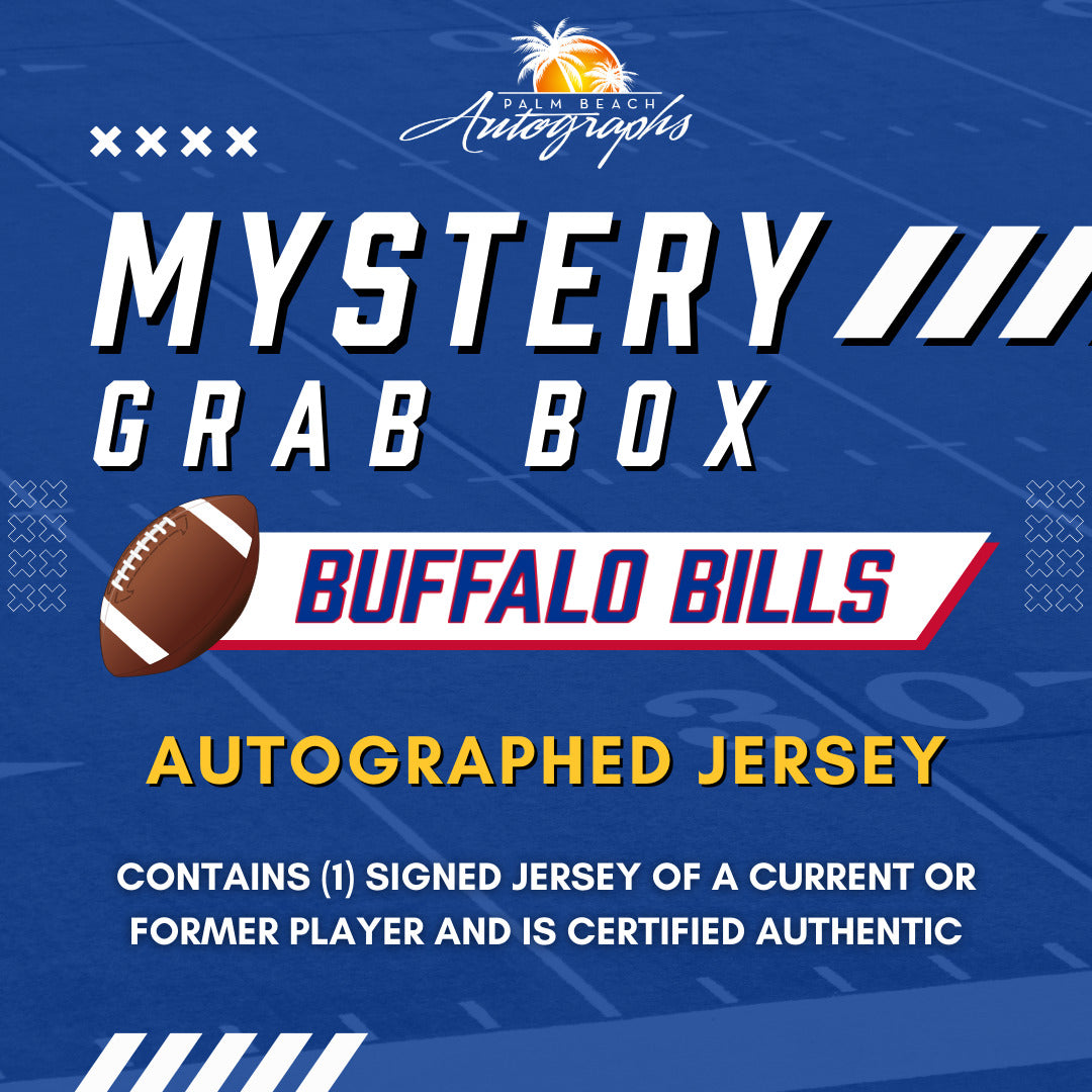 Mystery Grab Box - Buffalo Bills NFL Football Autographed Jersey