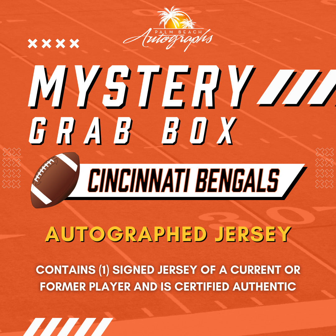 Mystery Grab Box - Cincinnati Bengals NFL Football Autographed Jersey