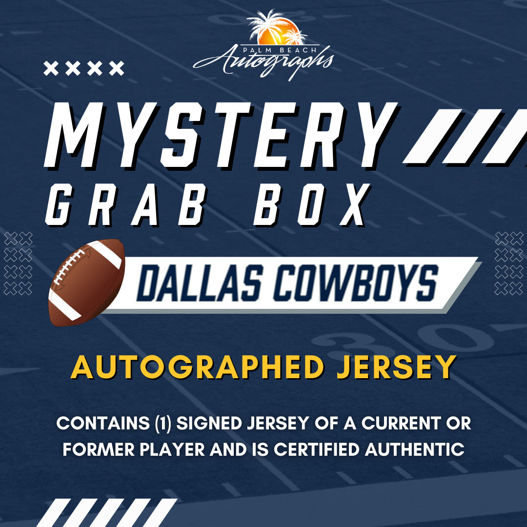 Mystery Grab Box - Dallas Cowboys NFL Football Autographed Jersey