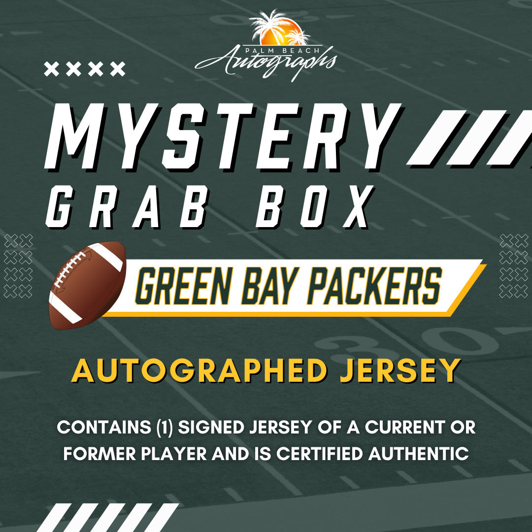 Mystery Grab Box - Green Bay Packers NFL Football Autographed Jersey
