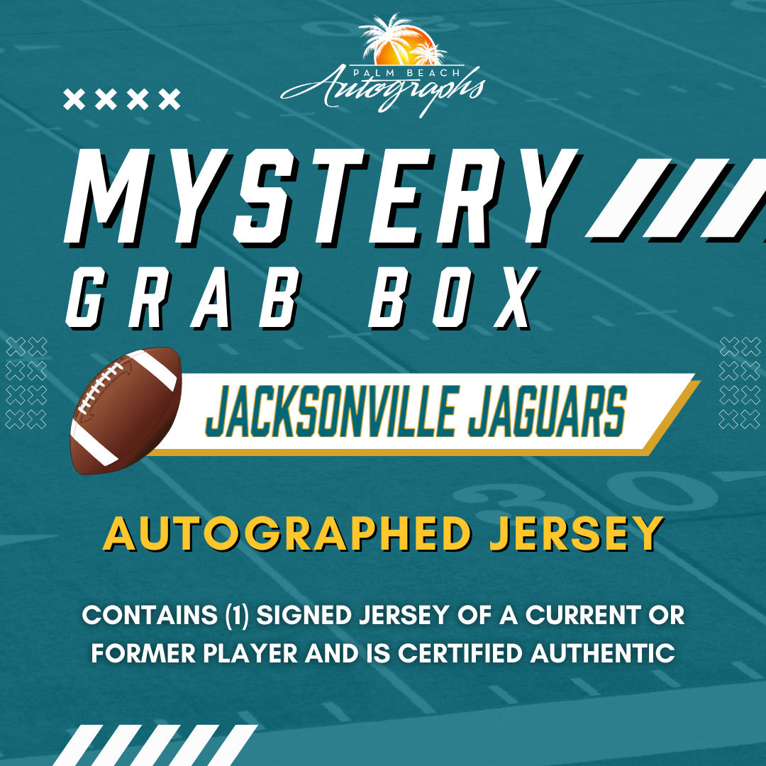 Mystery Grab Box - Jacksonville Jaguars NFL Autographed Jersey