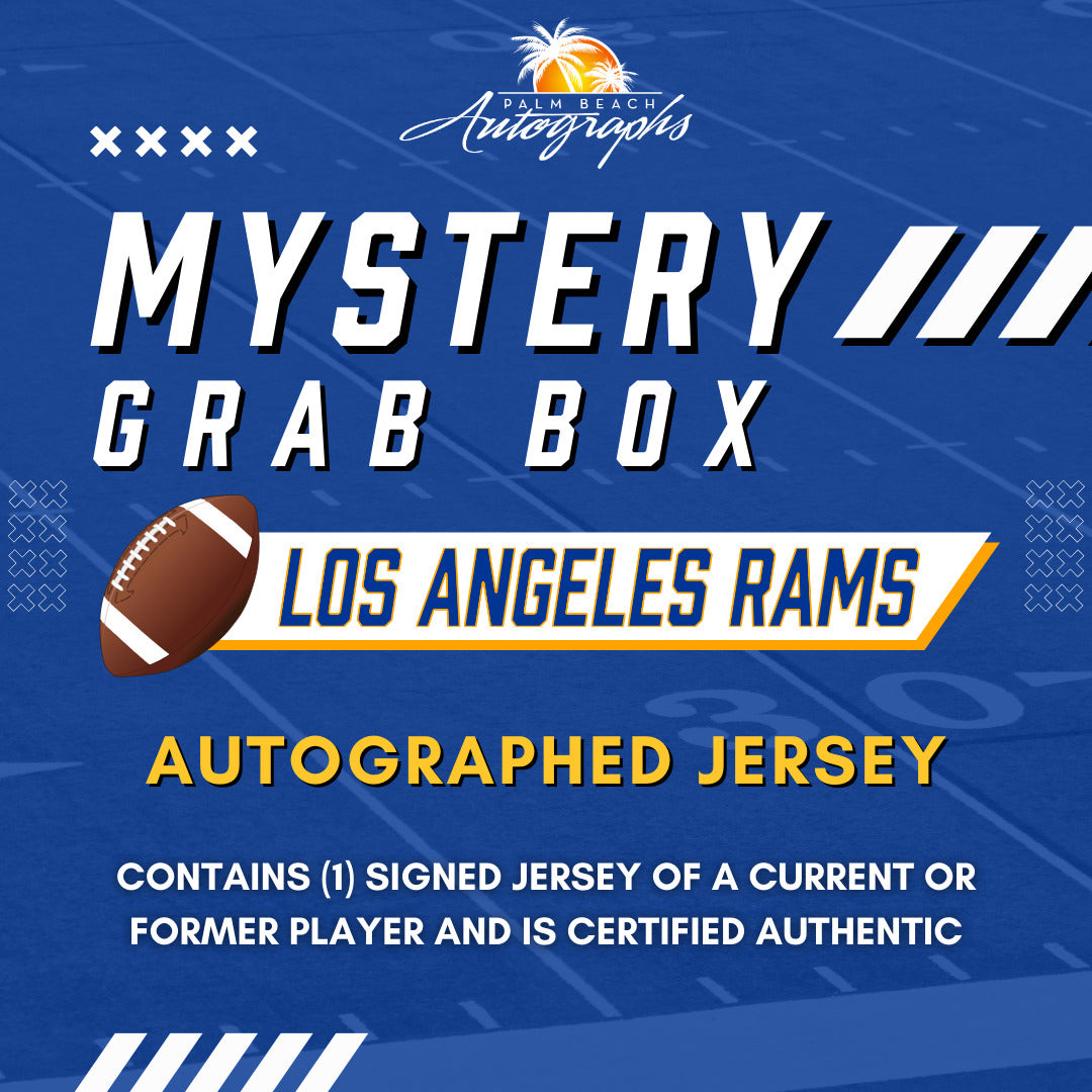 Mystery Grab Box - Los Angeles Rams NFL Football Autographed Jersey