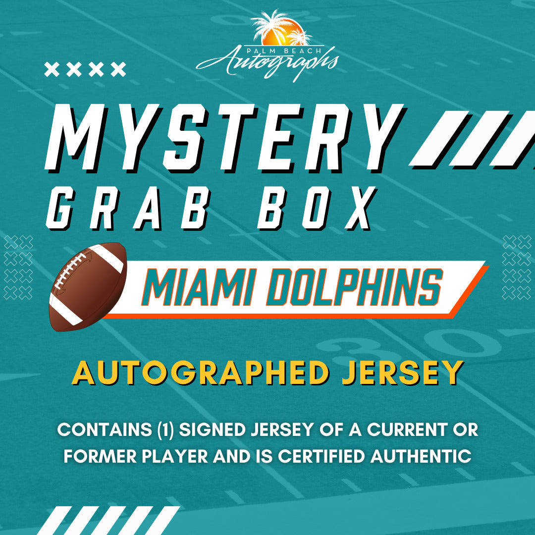 Mystery Grab Box - Miami Dolphins NFL Autographed Jersey
