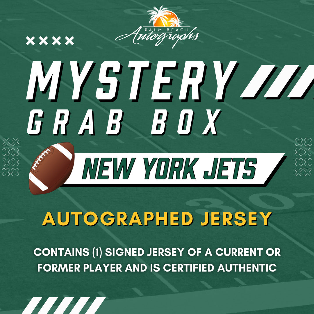 Mystery Grab Bag - New York Jets NFL Football Autographed Jersey