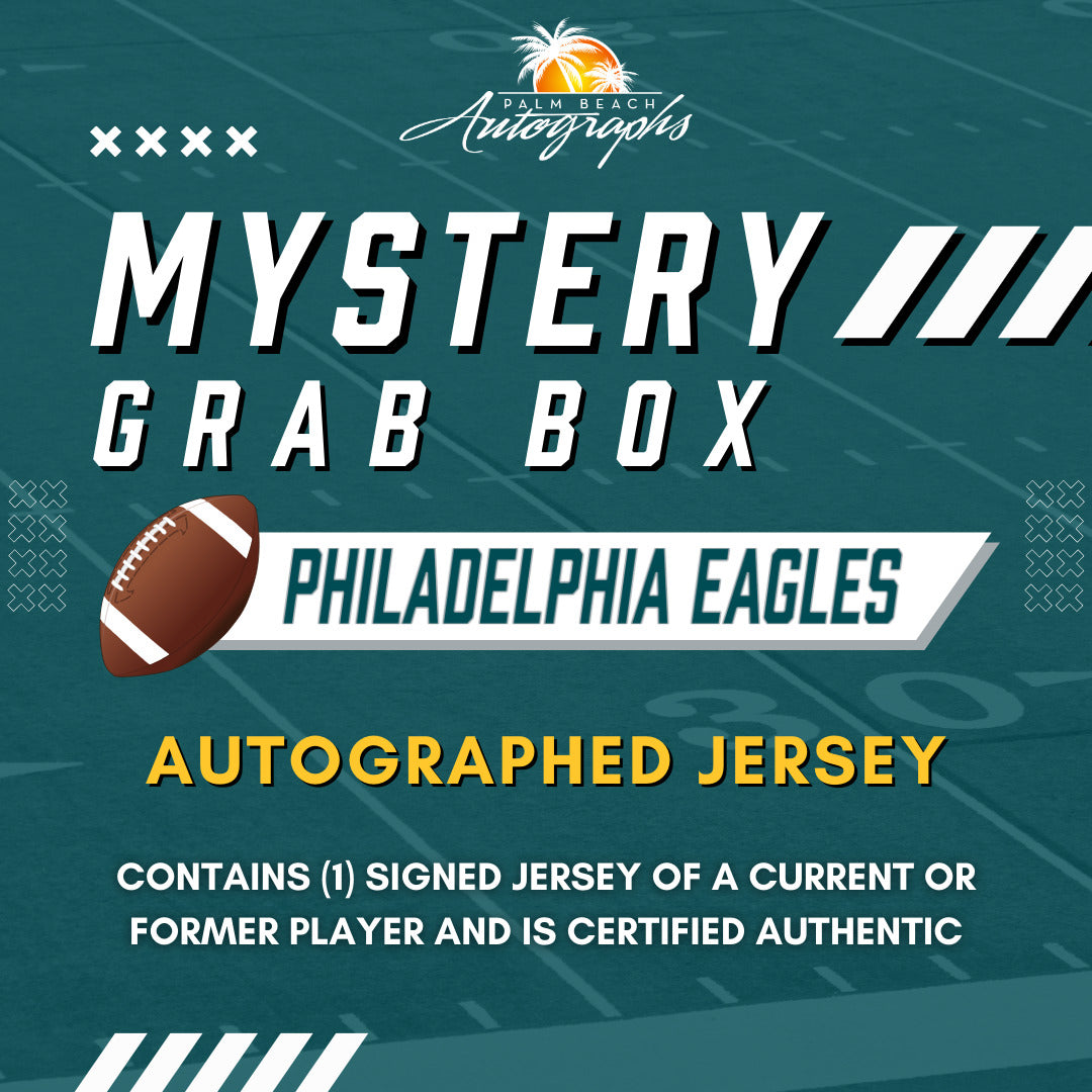 Mystery Grab Box - Philadelphia Eagles NFL Football Autographed Jersey