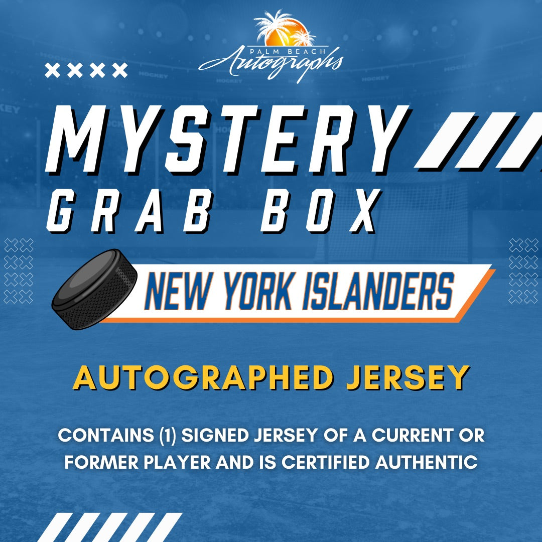 Mystery Grab Box - New York Islanders NHL Hockey Autographed Jersey
