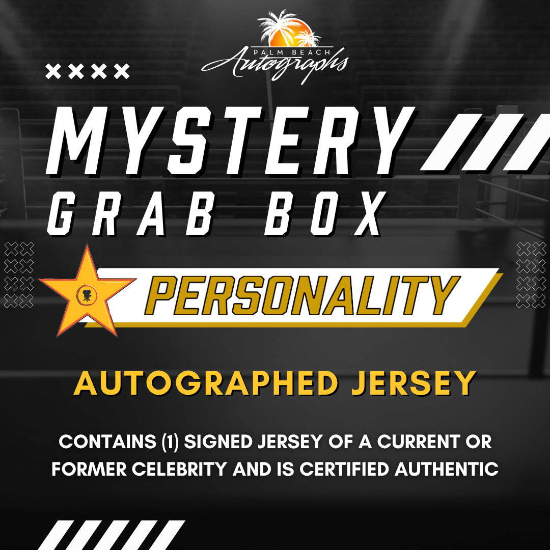 Mystery Grab Box - Personality Autographed Jersey - Celebrity