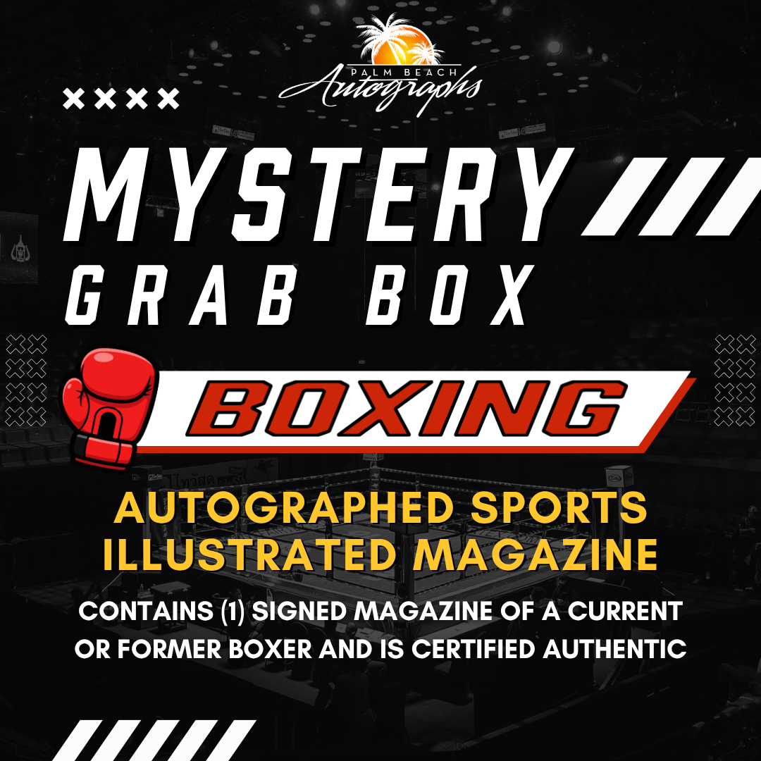 Mystery Grab Bag - Autographed Boxing Sports Illustrated Magazine