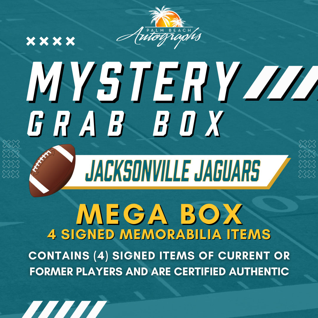 Mystery Grab Box - Jacksonville Jaguars NFL Football Autographed Jersey Mega Box