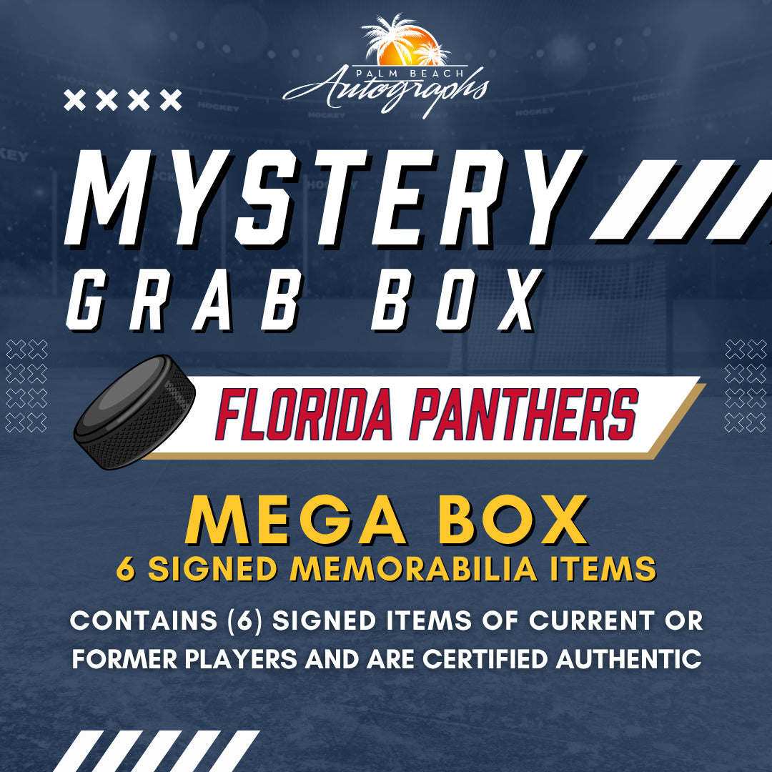 Mystery Grab Box - Florida Panthers NHL Hockey Autographed Mega Box