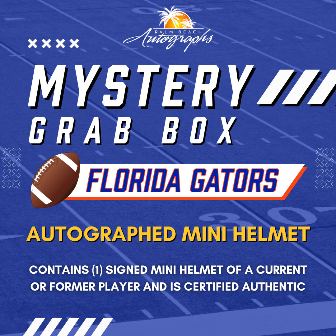 Mystery Grab Box - Florida Gators NCAA Autographed Mini Helmet