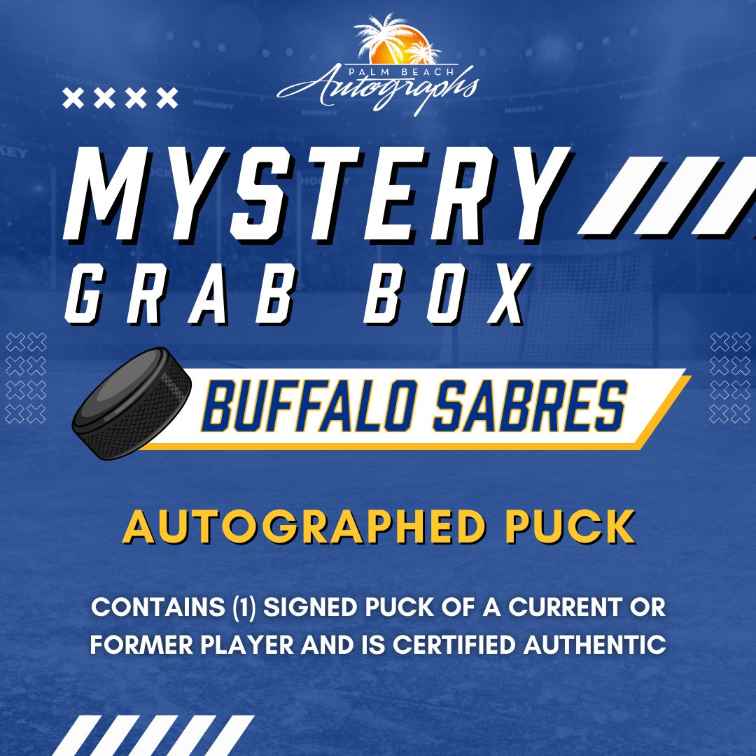 Mystery Grab Bag - Buffalo Sabres NHL Hockey Autographed Hockey Puck
